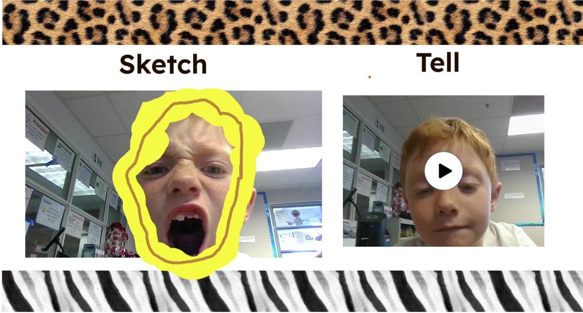 primaryEP's tweet image. We love using @Seesaw for Sketch and Tell because it adds the element of student choice! Same prompt but 3 different options for students to &quot;tell&quot; their response.
@Techy_Jenn @cogswell_ben @jcorippo @burgessdave 
Learn more here: tinyurl.com/primaryamazon