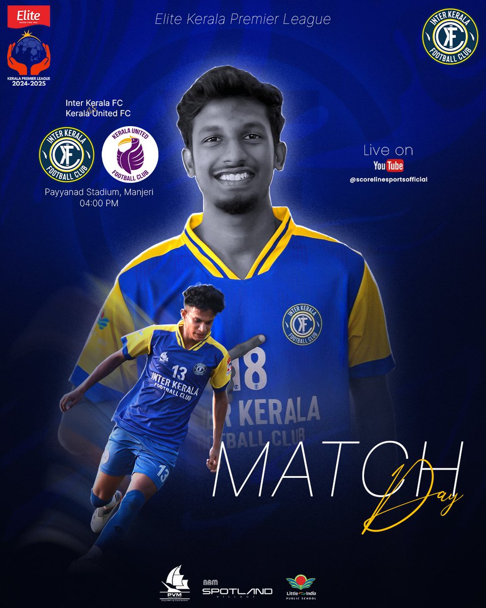 InterKeralafc's tweet photo. Matchday mode ON! 🔥

We go up against Kerala United FC at Payyanad Stadium. Time to make it count! 
#IKFC #KeralaPremierLeague #InterKeralaFC https://t.co/no4H6XrDyJ