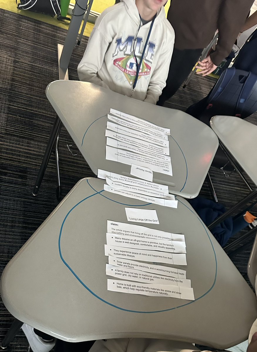 mrswigginsrela's tweet photo. We compared claims and evidence today!  These guys were rock stars at it! 
@HumbleISD_WLMS @kellycoxWLMS @DrWash_Leads @ErickMartinjr1 @brookeshiresELA https://t.co/P5Xbv4XiPQ