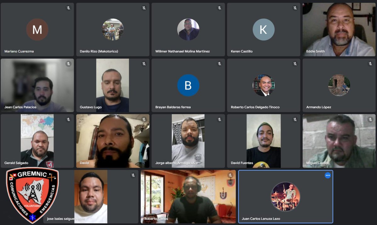 Curso en línea GREMNIC.
Introducción a la radioafición ya que esta es nuestra segunda semana y nuestros estudiantes siguen en pie y con entusiasmo entre ellos una dama.
Aportando nuestro grano de área para que la radioaficion en Nicaragua siga creciendo.