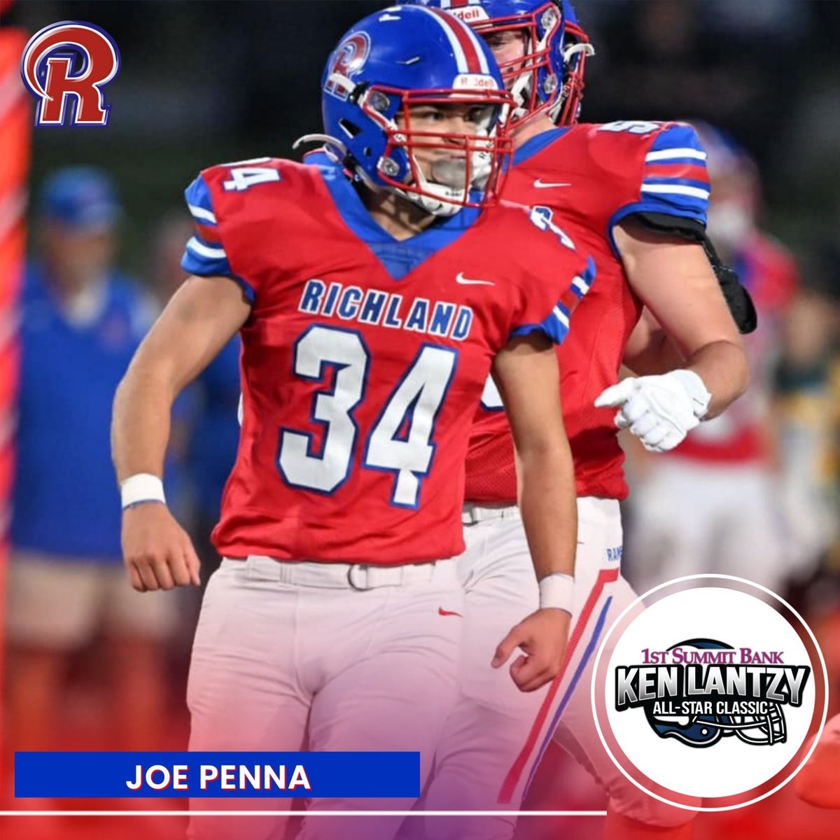 Congratulations to Joe Penna for being selected for the 2025 1st Summit Bank Ken Lantzy All-Star Game! The game is scheduled for June 13, 2025.