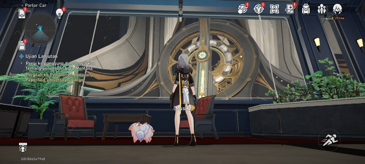 Setelah 1 ½ taun main HSR, aku baru sadar kalo pemandangannya berubah, tiap ke AE cuma liat  yg bintang² doang😭😭😭