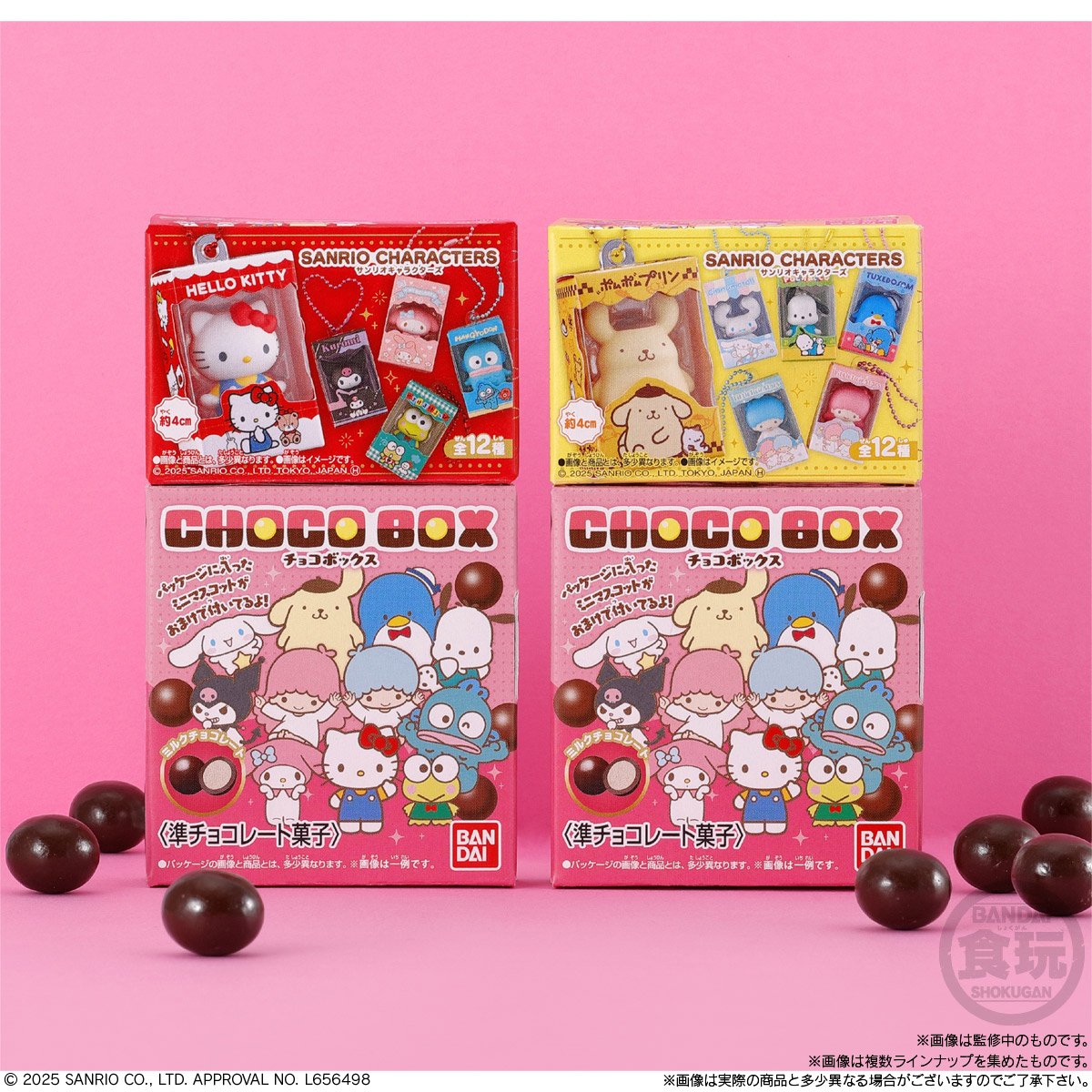 2025年7月 発売 サンリオキャラクターズ チョコボックス ボックス