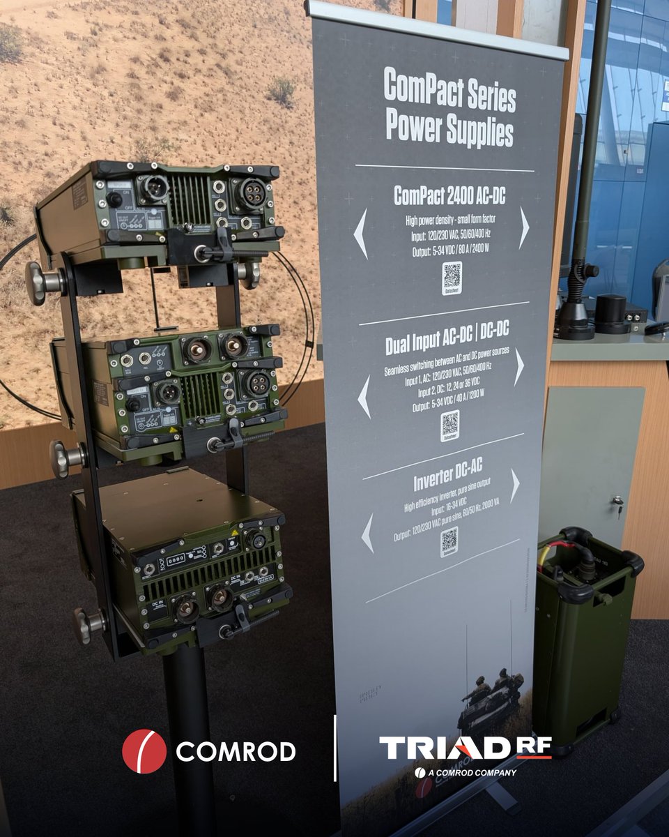 Comrod ComPact Series ruggedized power supplies. Ideal for vehicle ...