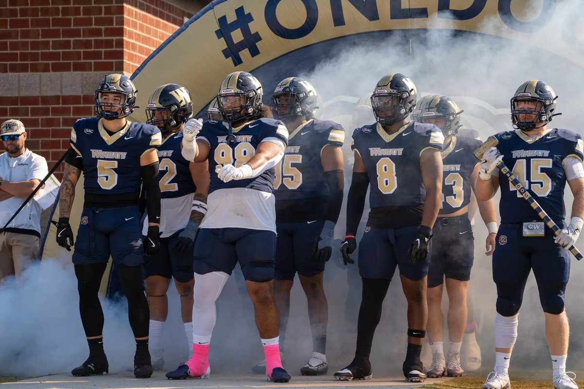 Titus Ivory (@imtheti04) on Twitter photo #AGTG After an amazing conversation with <a href="/CoachUlassin/">Nick Ulassin</a> I am blessed and humbled to receive my 1st D2 collegiate offer from <a href="/WingateFb/">Wingate Bulldogs Football</a> !!
<a href="/CoachDrewDayton/">Drew Dayton</a>
<a href="/CoachCooney4/">Patrick Cooney</a>
<a href="/FootballLatin/">Charlotte Latin Football</a> #AGTG After an amazing conversation with <a href="/CoachUlassin/">Nick Ulassin</a> I am blessed and humbled to receive my 1st D2 collegiate offer from <a href="/WingateFb/">Wingate Bulldogs Football</a> !!
<a href="/CoachDrewDayton/">Drew Dayton</a>
<a href="/CoachCooney4/">Patrick Cooney</a>
<a href="/FootballLatin/">Charlotte Latin Football</a>