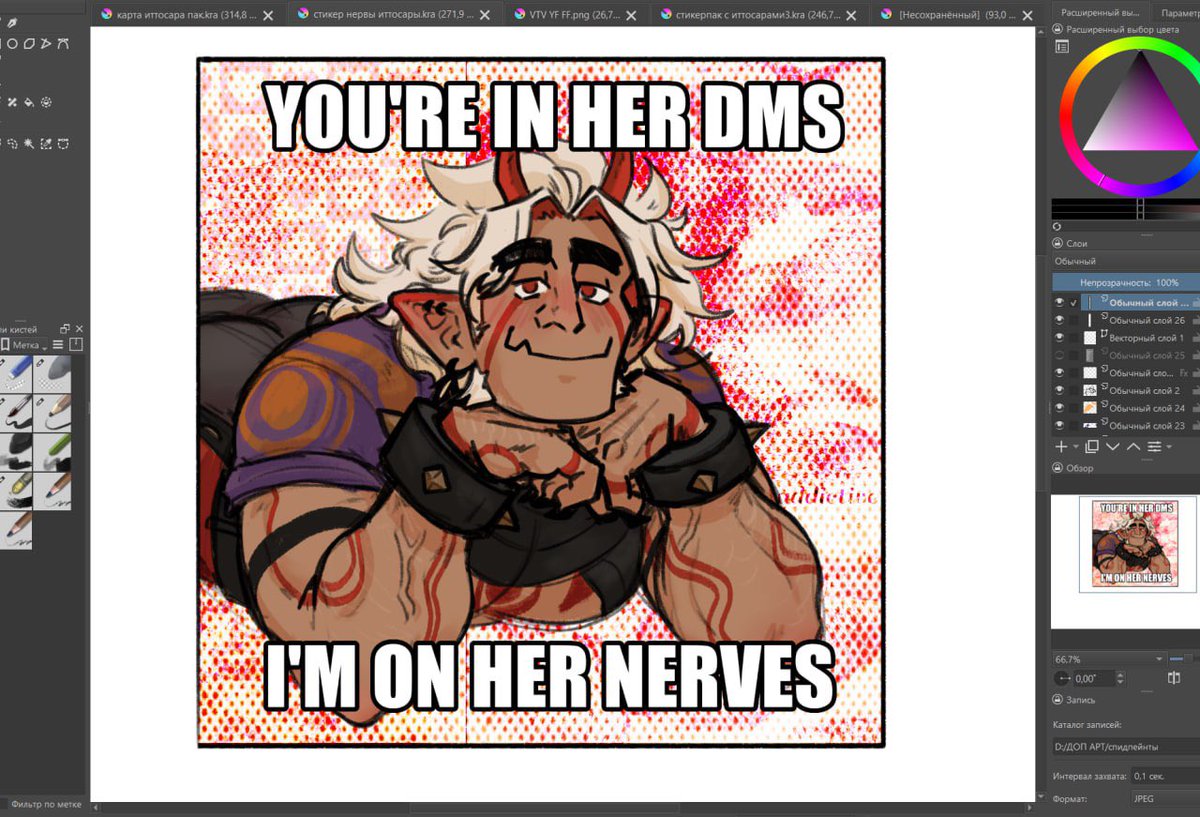 The silly thought won today so I made this #ittosara