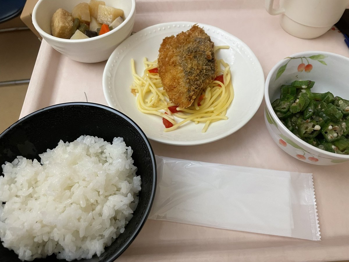 入院5日目
昼食、夕食

朝食は写真撮り忘れました