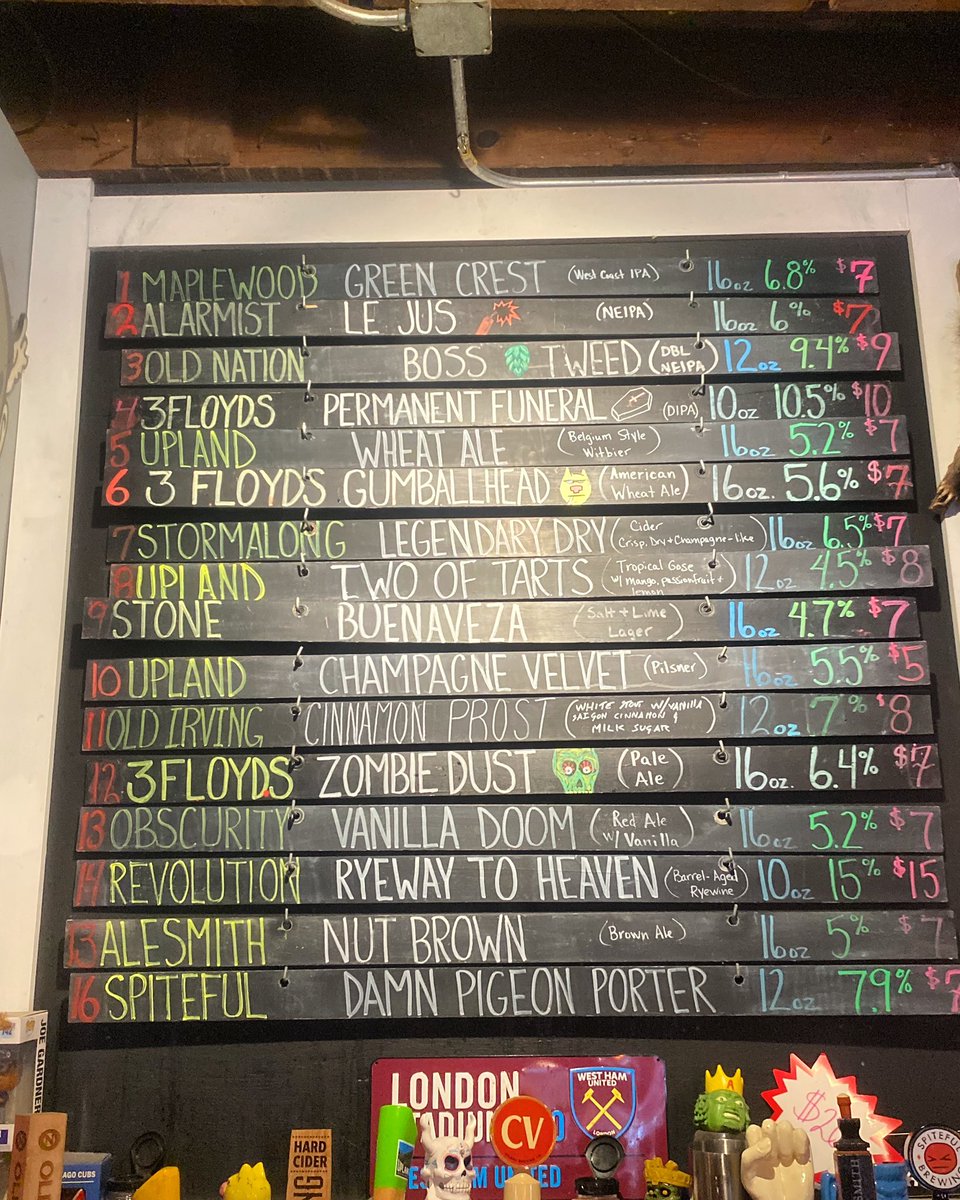 theRIPH's tweet photo. $5 Pints today, #romcom #trivia at 7pm, and @bizarroson making you dinner! Sounds like a date!
π©·πΊπ₯π©· #craftbeer #cocktails #draftwine #pinball #southsuburbs #southside #blueisland #supportsmallbusiness #supportlocal https://t.co/F9VdxyHBDi