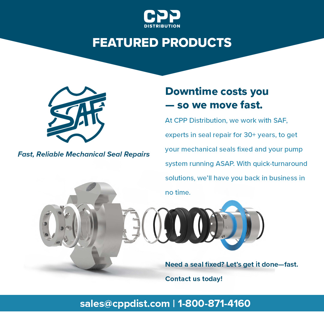 cppdist's tweet photo. 🚨 Mechanical seal issues? We fix them FAST! 🚨

At CPP Distribution, we get your pump system back up and running with quality repairs and a quick turnaround. No downtime, just fast, reliable solutions!

💪 Speed. Quality. Reliability. Contact us today! #MechanicalSeals https://t.co/MgxvEZn75v