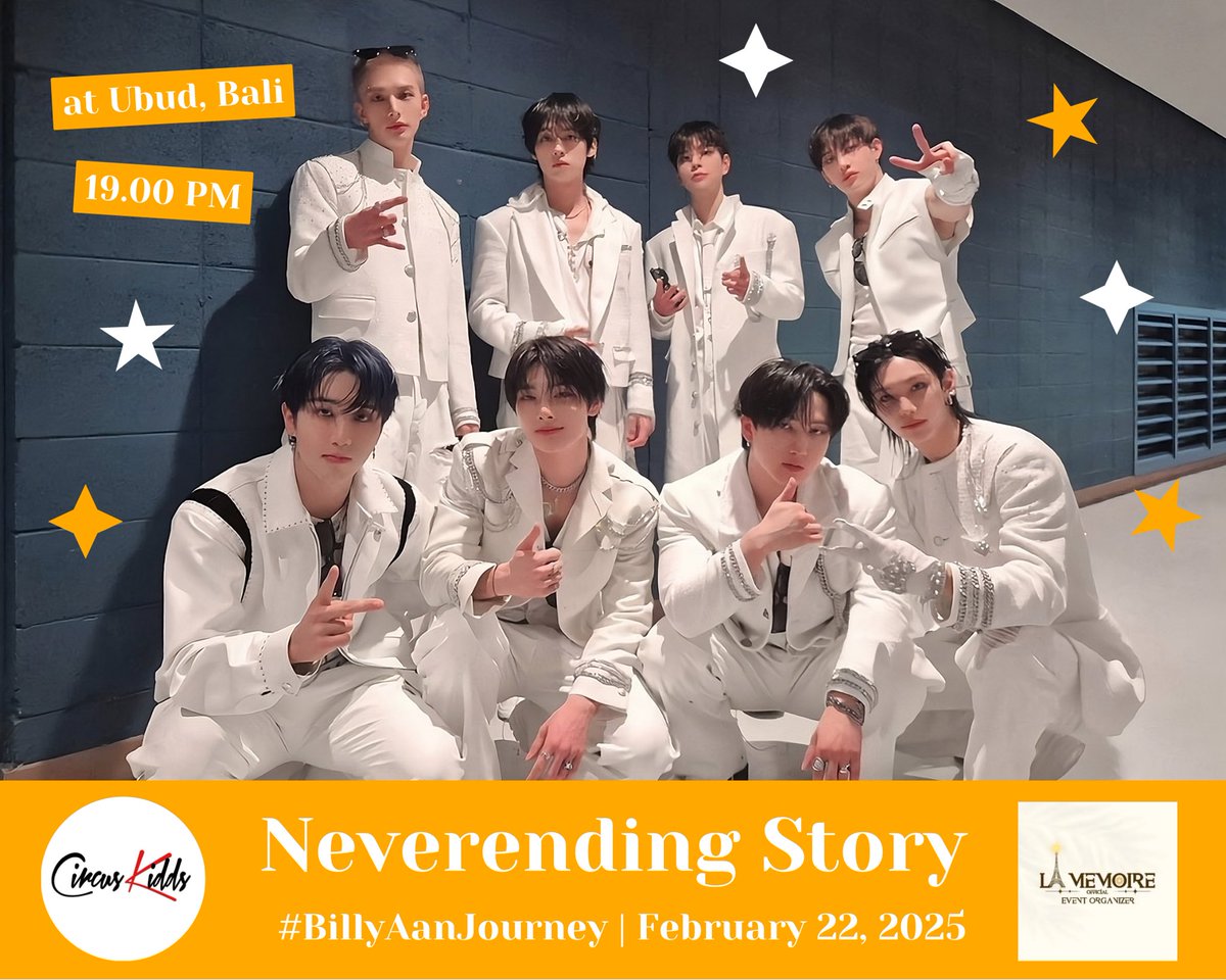 ⠀ 
                     ⌜ 𝐍𝐞𝐯𝐞𝐫𝐞𝐧𝐝𝐢𝐧𝐠 𝐒𝐭𝐨𝐫𝐲 ⌟
                  Special Performance by 
                            𝘾𝙞𝙧𝙘𝙪𝙨 𝙆𝙞𝙙𝙙𝙨 
     ᯓ★ ┈┈┈┈┈┈ ⭒⭒⭒⭒⭒┈┈┈┈┈┈ ★ᯓ
ㅤㅤㅤㅤ  <a href="/LaMemoireEORP/">La Mémoire Event Organizer | CLOSE BOOK</a>
                      #BillyAanJourney
⠀