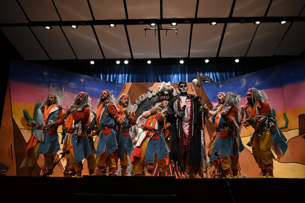 CarnavalBJZ's tweet photo. 📸 LOS INMORTALES
Preliminares #COMBA2025
#carnavaldebadajoz

@YoNoSalgo https://t.co/6MqgU8aDeH