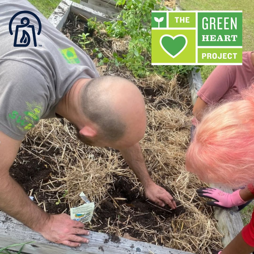 We’re proud to partner with The Green Heart Project, whose dedicated team visits our campus to teach residents how to grow and harvest their vegetables. Thank you for empowering our residents to cultivate their gardens and futures! #GrowingTogether #LifeSkills #CommunityPartners