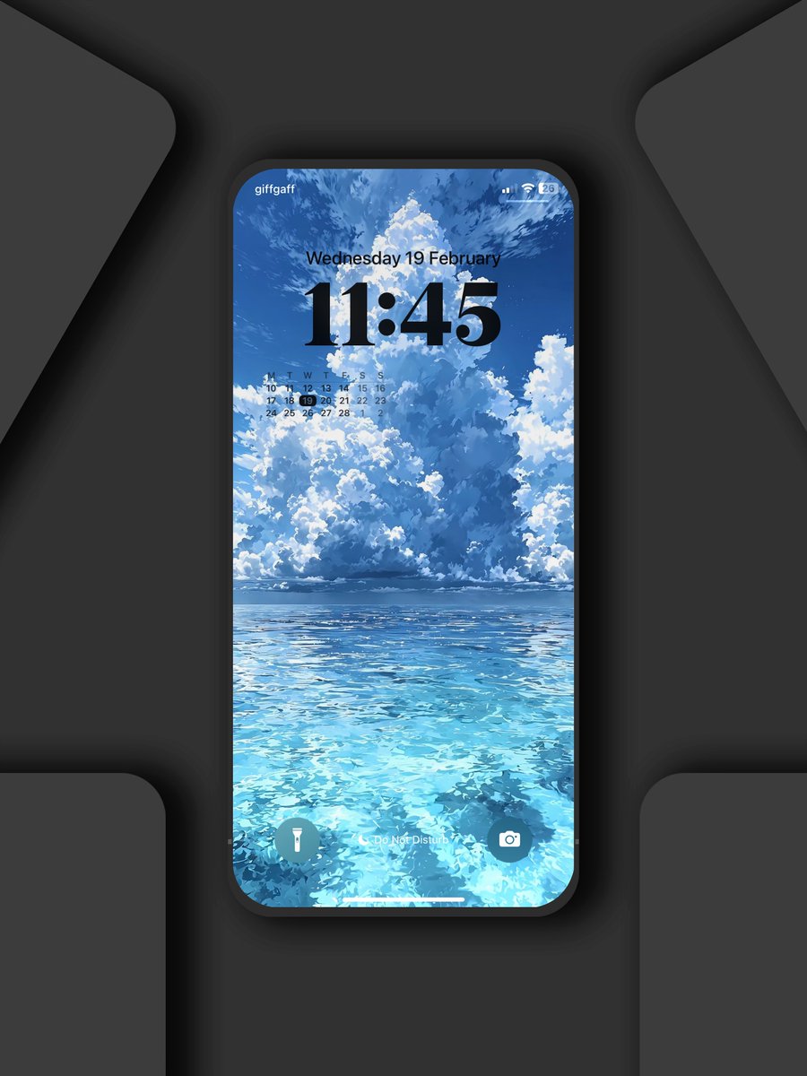 aestheticsguyy's tweet photo. Peaceful ocean wallpaper ☁️ https://t.co/ixPjhhrWcA