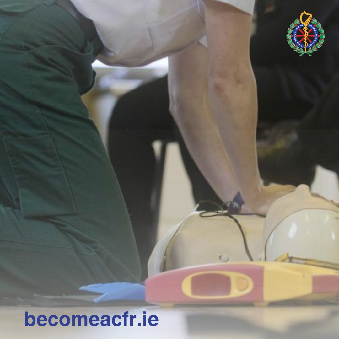In some cases, dispatching a first responder scheme is the most appropriate response. 

Registered Community First Responders (CFRs) are linked to the National Ambulance Service’s call taking/dispatch function.

Find out more at becomeacfr.ie