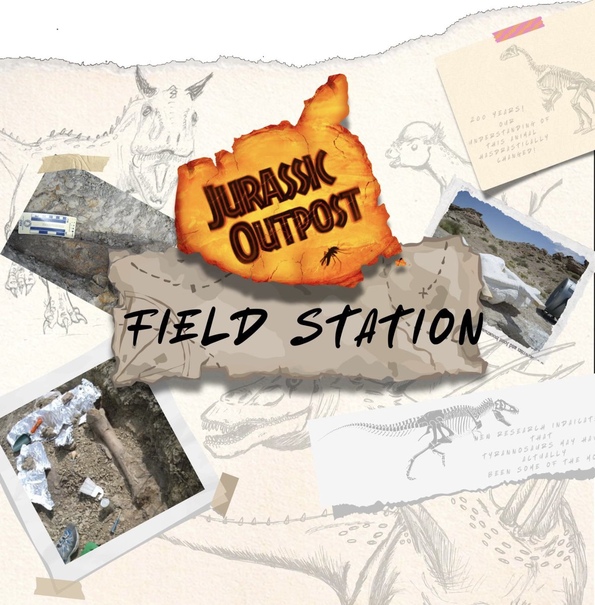 In this volume we highlight some upcoming lectures and opportunities to hear from paleontology researchers, a virtual exhibit on women in paleontology, and a new documentary! We also share facts about a dinosaur we have a “burnin’ love” for.

🦖 jurassicoutpost.com/fieldstation/