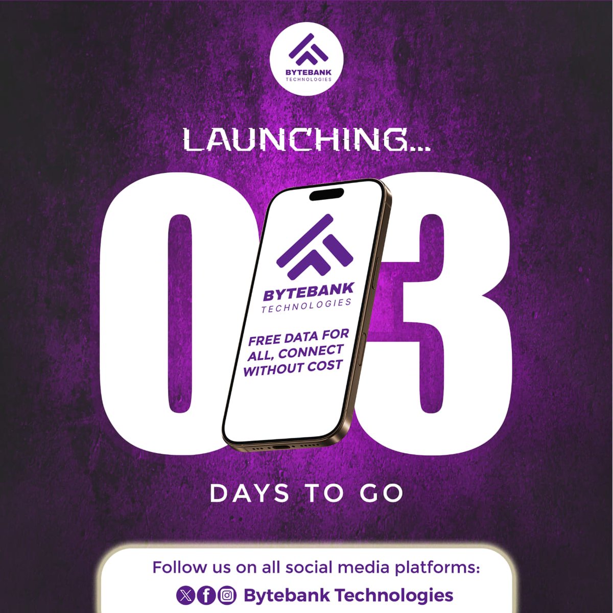 Bytebank_'s tweet photo. 🚨 COUNTDOWN: 3 DAYS TO GO 🚨

The anticipation is electric! ⚡️

Get ready to unlock the ULTIMATE DIGITAL EXPERIENCE! 🔓

Our innovative app launches in just 3 days! 📆 https://t.co/ImVjHwI6BO