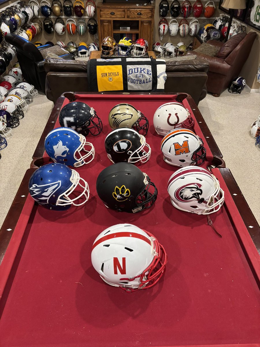 Jerry Quickel (@jerryquickel) on Twitter photo State of Helmets #10! 🌽 state by request. Here is Nebraska! 1 <a href="/FBSFootball/">College Football</a> 3 <a href="/D2Football/">D2Football</a> 1 <a href="/d3football/">D3football.com</a> and 5 <a href="/NAIAFBALL/">NAIAFBALL</a> ! <a href="/HuskerFootball/">Nebraska Football</a> <a href="/DoaneFootball/">DoaneFootball</a> <a href="/PSCFootball/">Peru State Football</a> <a href="/CSCFootball/">Chadron State Football</a> <a href="/CUNEFootball/">CUNE Football</a> <a href="/HCBroncoFB/">Hastings College Football</a> <a href="/UNK_Football/">UNK Football</a> <a href="/WayneStFootball/">Wayne State Football</a> <a href="/MidlandU_FB/">Midland Football</a> <a href="/NWUFootball/">NWU Football</a> <a href="/CFBHome/">CFB Home</a> State of Helmets #10! 🌽 state by request. Here is Nebraska! 1 <a href="/FBSFootball/">College Football</a> 3 <a href="/D2Football/">D2Football</a> 1 <a href="/d3football/">D3football.com</a> and 5 <a href="/NAIAFBALL/">NAIAFBALL</a> ! <a href="/HuskerFootball/">Nebraska Football</a> <a href="/DoaneFootball/">DoaneFootball</a> <a href="/PSCFootball/">Peru State Football</a> <a href="/CSCFootball/">Chadron State Football</a> <a href="/CUNEFootball/">CUNE Football</a> <a href="/HCBroncoFB/">Hastings College Football</a> <a href="/UNK_Football/">UNK Football</a> <a href="/WayneStFootball/">Wayne State Football</a> <a href="/MidlandU_FB/">Midland Football</a> <a href="/NWUFootball/">NWU Football</a> <a href="/CFBHome/">CFB Home</a>