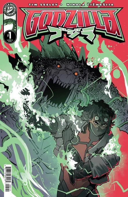 Thank you all for the love and support for the Godzilla reveal but there is more!  There are TWO GODZILLA titles that I've worked on coming your way! Both written by  !FCBD "New Heroes" issue is colored by  and the main series by  ! 