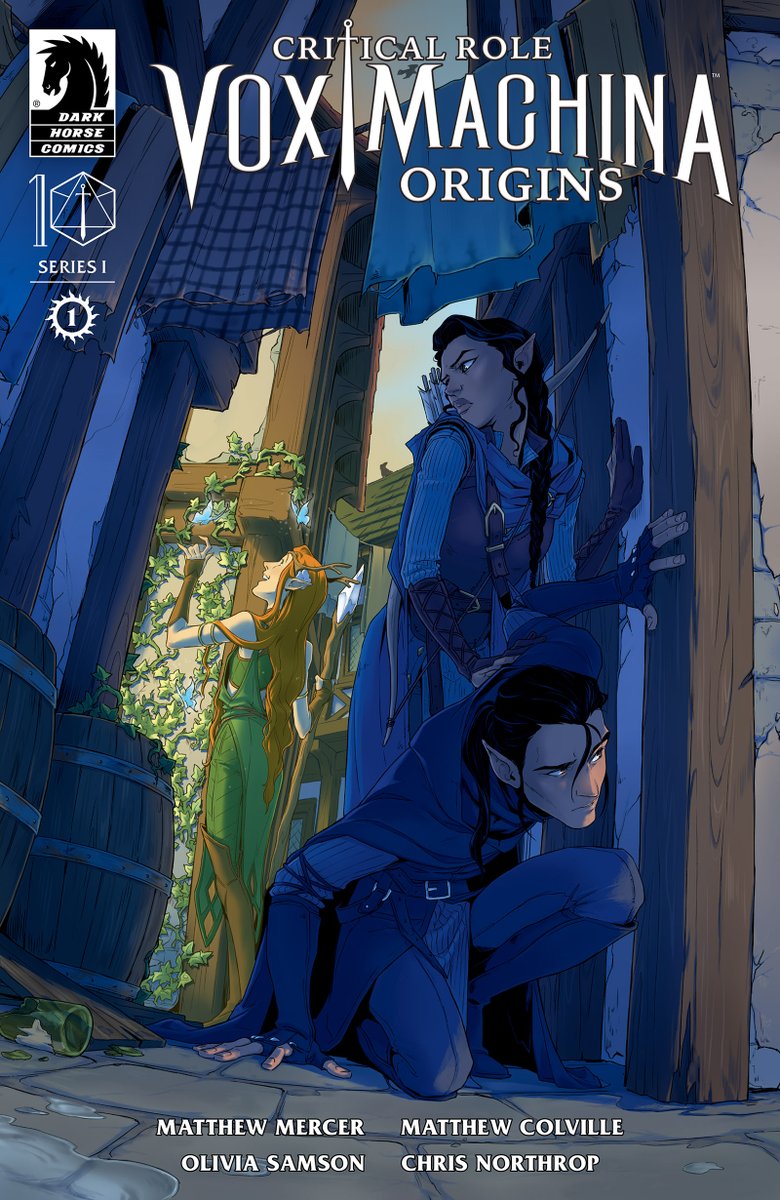Celebrate 10 years of <a href="/CriticalRole/">Critical Role</a> and start at the beginning of the adventure. Critical Role: Vox Machina Origins I heads to print for the first time this June! Details: bit.ly/3QpIbdu

Originally published digitally in 2019, issue #1 (of 6) will feature an all-new