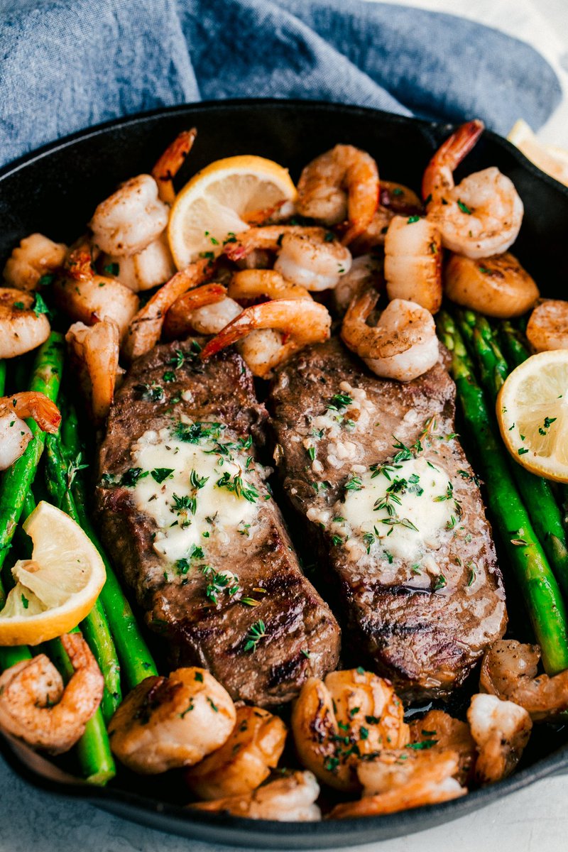 _we_love_food's tweet image. Steak or Shrimp?
