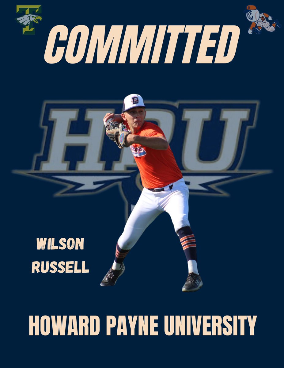 I'm excited to announce my commitment to Howard Payne University as I continue my baseball and academic career. I would like to thank God for this opportunity and for my family, friends, coaches, and teammates. #StingEm 
<a href="/HPUhardball/">HPU Baseball</a> <a href="/TCSEagles_bsbl/">Temple TCS Baseball</a> <a href="/NTXBC_DIRTBAGS/">NTXBC Dirtbags</a>