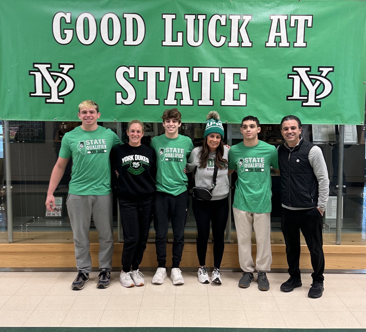 Wrestling 
State Send Off
Good luck to the Dukes this weekend!
Mondo Martinelli 
Frank Nitti 
Mike Grazzini