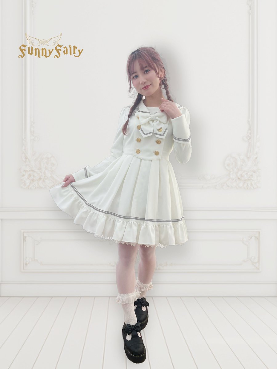 ♡𝓡𝓮 𝓐𝓻𝓻𝓲𝓿𝓪𝓵♡ ✴︎シャンティーセーラーワンピース 全5色