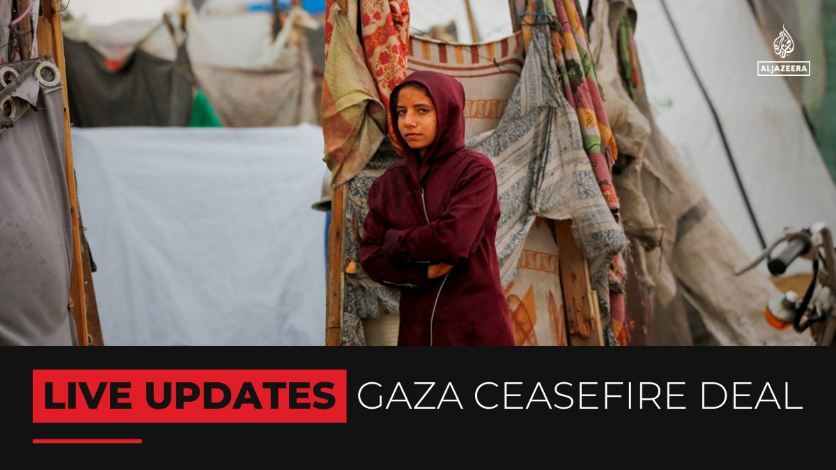 Authorities in Gaza say Israel is blocking 135,000 mobile homes, 500 bulldozers, and other humanitarian aid promised in the first phase of the ceasefire deal.

🔴 Follow our LIVE coverage: aje.io/8eizdz