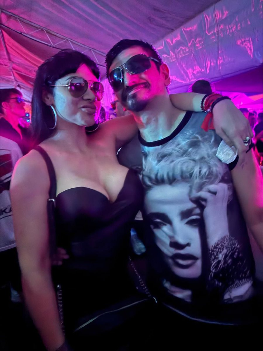 Cuando el cuerpo pide techno hay que hacerle caso. @sashaofficial en una noche increíble en fiesta nómade,La Plata.