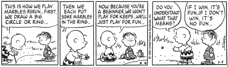peanuts_no's tweet photo. March 8 , 1995 https://t.co/GGf1VXewEV