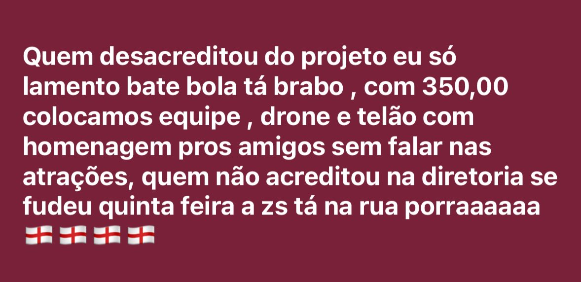 TurmaZonaSul's tweet photo. Boa noite, não precisamos dizer mais nada ! https://t.co/MNUwashiqp