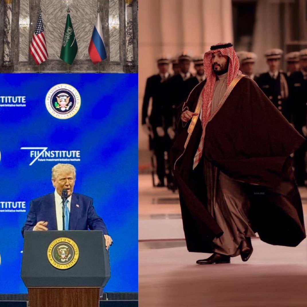 الرئيس الأمريكي "دونالد ترامب":

أشكر السعودية على وساطتها التاريخية بين الولايات المتحدة وروسيا، وأشكر الأمير #محمد_بن_سلمان بشكل خاص 🇺🇸🇸🇦