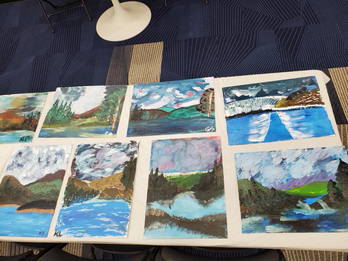 Look at these amazing paintings!🎨✨Our talented Young Professionals (YPs) truly brought their creativity to life!🌟It was such a therapeutic session over the lunch break - glad to see how art can bring us all together! 🙌
 
#YoungProfessionals #PaintOverLunch #TeamBonding