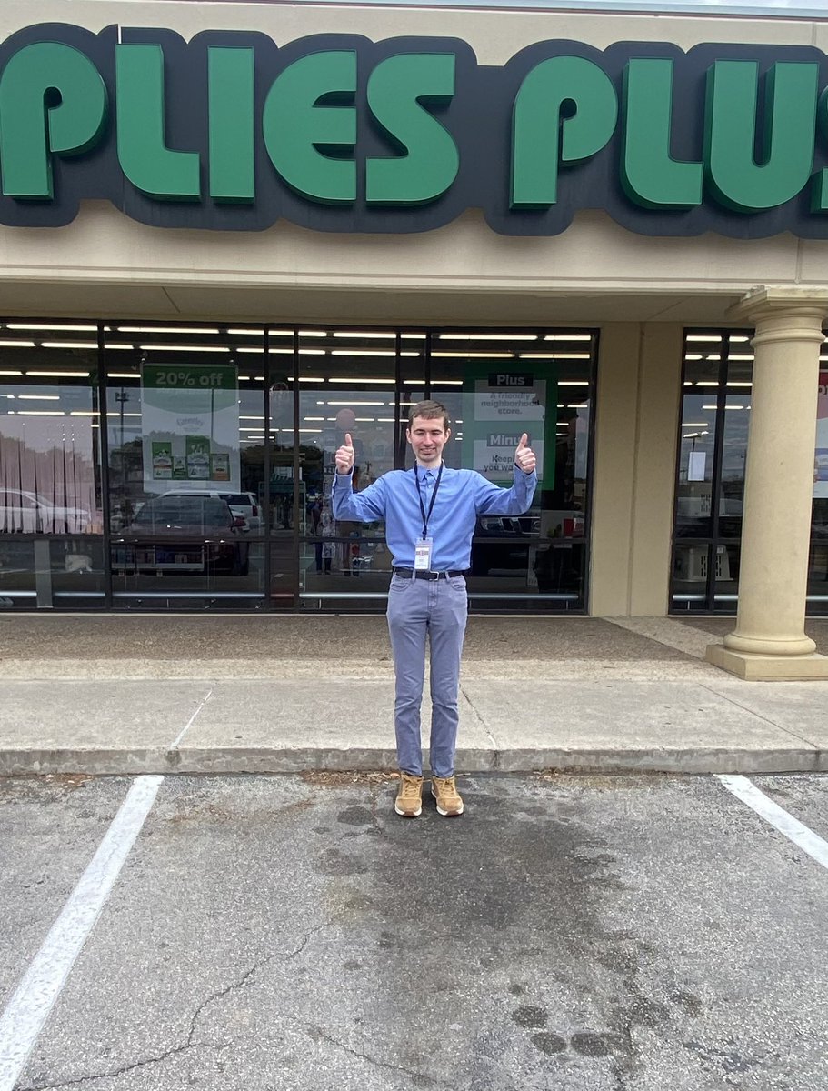Another <a href="/NISDReddix/">Nellie Reddix Center</a> vocational student has crossed over to the land of Employment! Congrats to Daniel, your phase2, phase3 teams are very proud of you! <a href="/NISDSpecialEd/">NISD Special Ed</a> We know you will do great in this next step toward your adult life. <a href="/petsuppliesplus/">Pet Supplies Plus</a> Way to go bud!