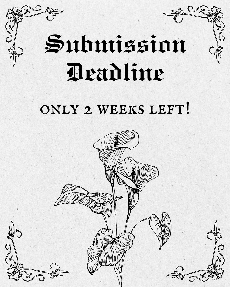 Don't forget about us! 🥺 March 7 at 11:59 PM isn't too far off from now... Check out our LinkTree in bio for details.