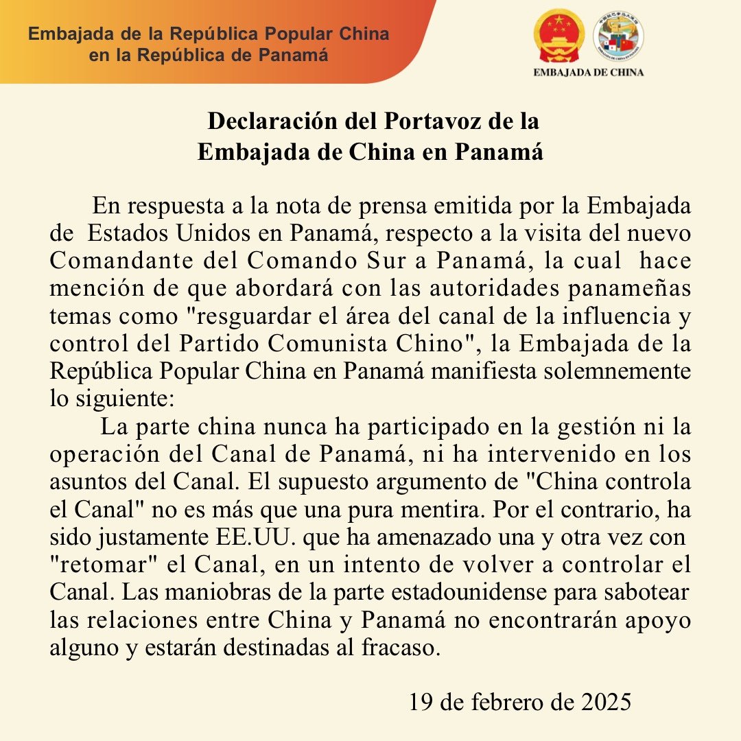 Embajada de China en Panamá (@embchinapa) on Twitter photo 
