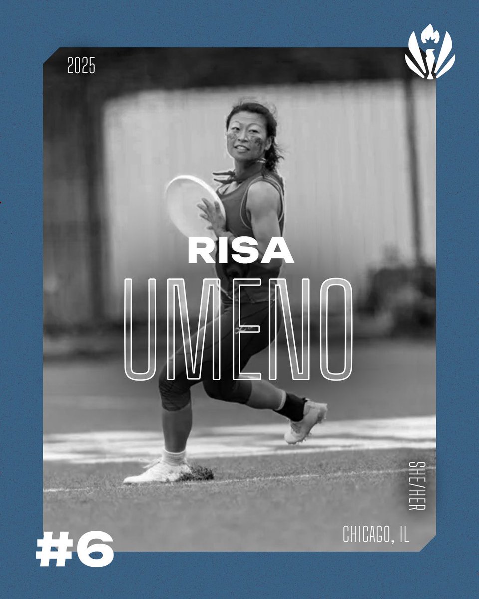 IndyRedUltimate's tweet photo. Welcome back to Indy Red #6 Risa Umeno! @RisaLisa26 

Risa played “chubby bunny” at Throwback and beat the record, by stuffing 17 marshmallows in her mouth. 🐰

We are excited to see Risa #LightTheFire on the field in 2025!

📸: Everyone’s Joy Photography
🎥: @PremierUltimate https://t.co/WmWvDYxT2n