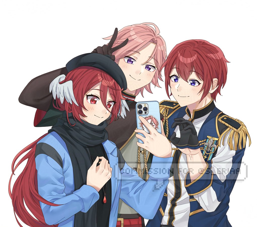 commission for <a href="/S_eriaa/">Серия ~ 🇱🇻</a> 💙🩷❤️