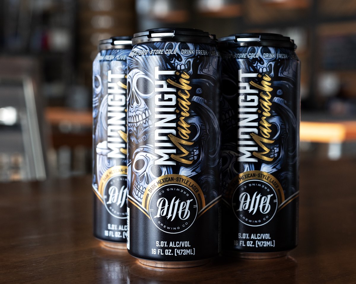 AlterBeer's tweet image. 🔥💃 Midnight Mariachi has entered the chat, serving up dark, smooth, and dangerously delicious vibes. A lager that sings, a brew that slays—sip if you dare. Available at all 3 locations and in local beer aisles!🍻🌙 #TooHotForDaylight #MidnightMariachi #LagerWithAnAttitude