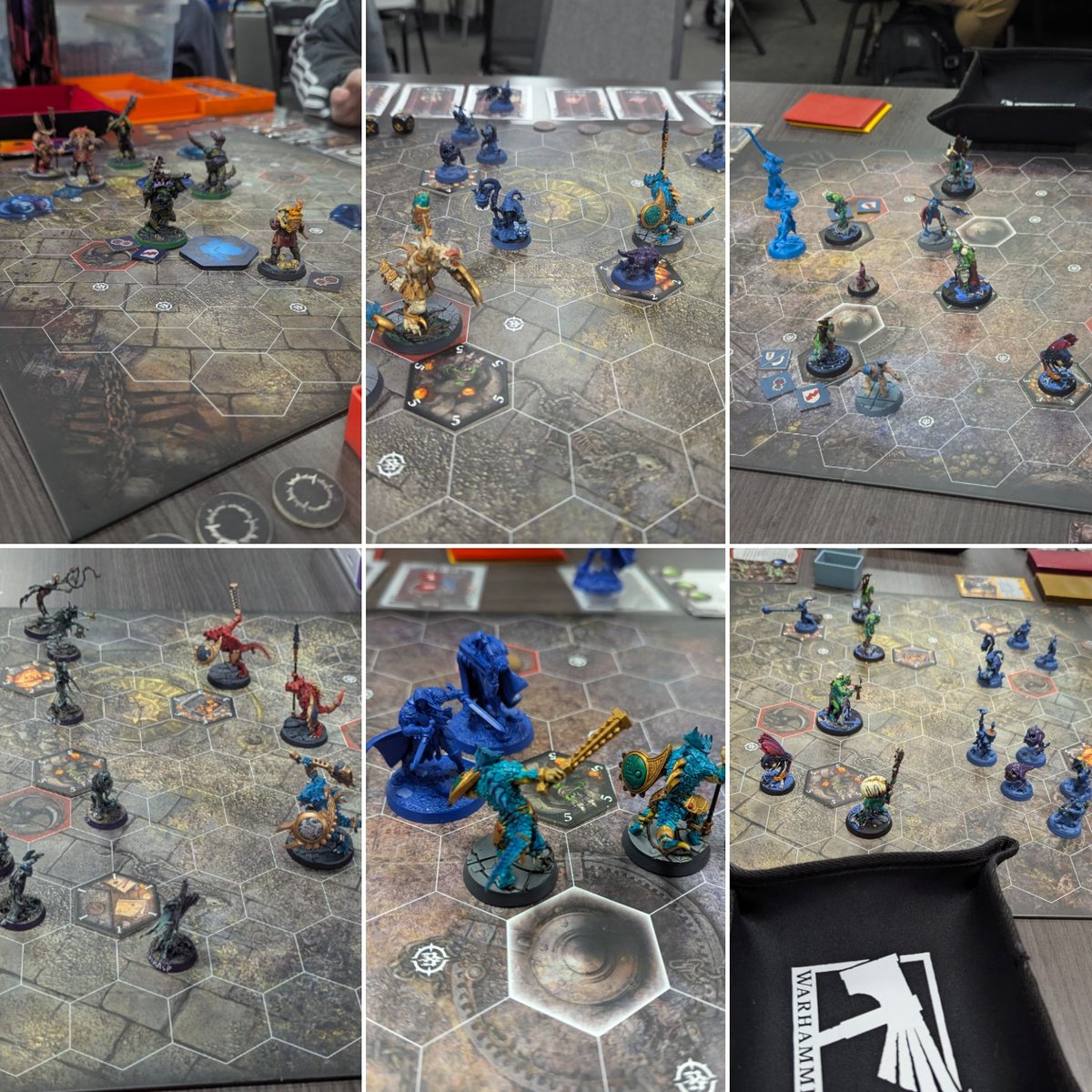 BattleMalletHQ's tweet photo. Another great Triangle Winter/Spring Underworlds League Meetup in the books! Lots of diversity in warbands and decks as we all work to figure out which combo we love the most!
#WarhammerCommunity
#WarhammerUnderworlds
#Embergard https://t.co/WBgwmZxdkX