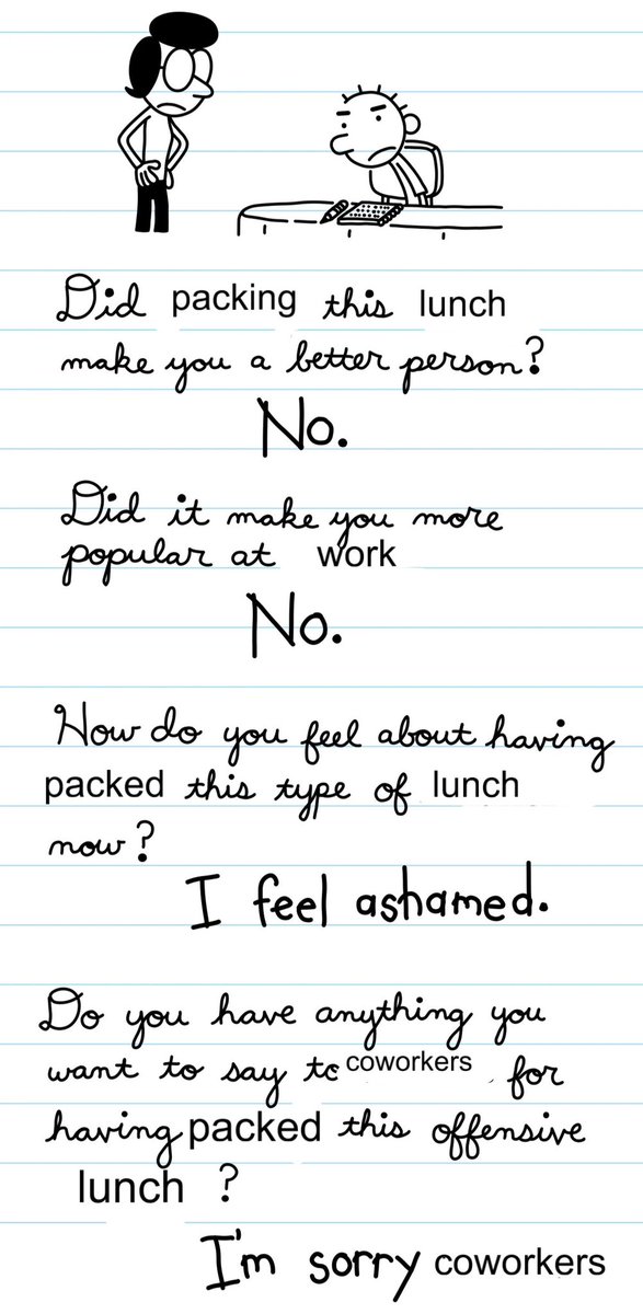 packed a putrid smelling lunch for work tomorrow