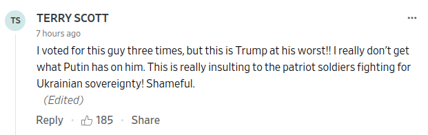 how2crankdat's tweet photo. @realDonaldTrump I genuinely don't think I'd ever see the WSJ comment section turn on Trump like this. That's how you know it's *actually* bad out here https://t.co/dQ6fYQ91Pt
