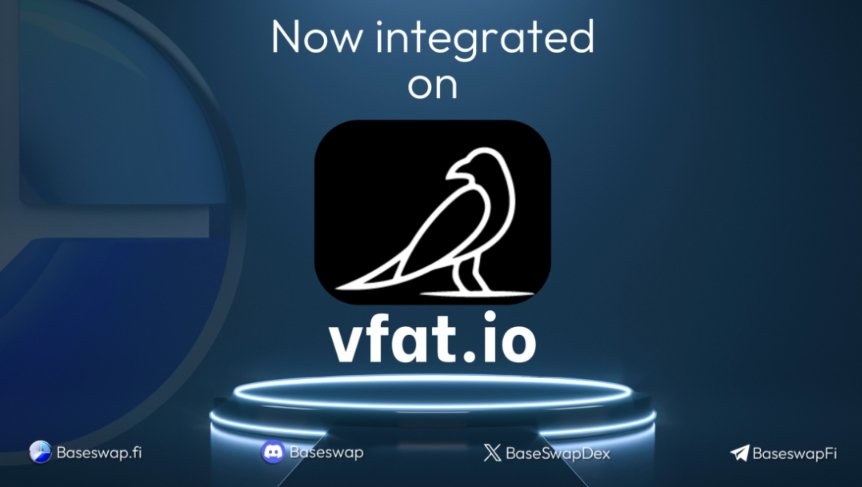 JCarsonTN's tweet photo. 🚀 BaseSwap x VFAT Integration is LIVE! 🌊

BaseSwap is now integrated with VFAT, offering top-tier automated liquidity management on Base! 

✅ Automate liquidity adjustments 
✅ Auto-harvest &amp; compound rewards 
✅ Maximize earnings effortlessly

#BaseSwap #VFAT #Crypto #DeFi https://t.co/OsCCEe1lKM