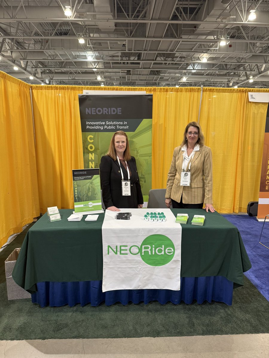 NEORide (@neoridetransit) on Twitter photo Come visit NEORide at booth 509 at the South West Transit Association Expo today until 6pm or tomorrow from 12pm-2pm!! ๐
<a href="/swtanation/">South West Transit Association</a> Come visit NEORide at booth 509 at the South West Transit Association Expo today until 6pm or tomorrow from 12pm-2pm!! ๐
<a href="/swtanation/">South West Transit Association</a>