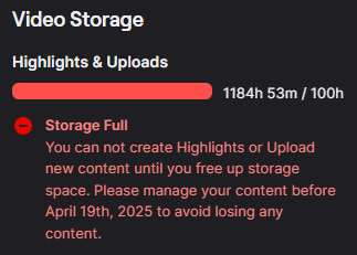 Looks like we're getting a youtube channel for stream vods after all...