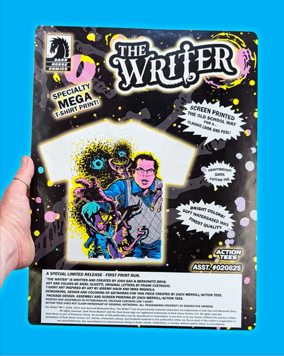 🔥HOLY SHIT🔥

Check out these GORGEOUS limited THE WRITER custom shirts. Who wants one?!