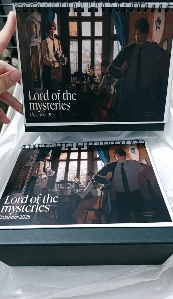 they're here!! 
<a href="/lotmcalendar25/">LOTM Calendar 2025</a> thank you for the amazing art!