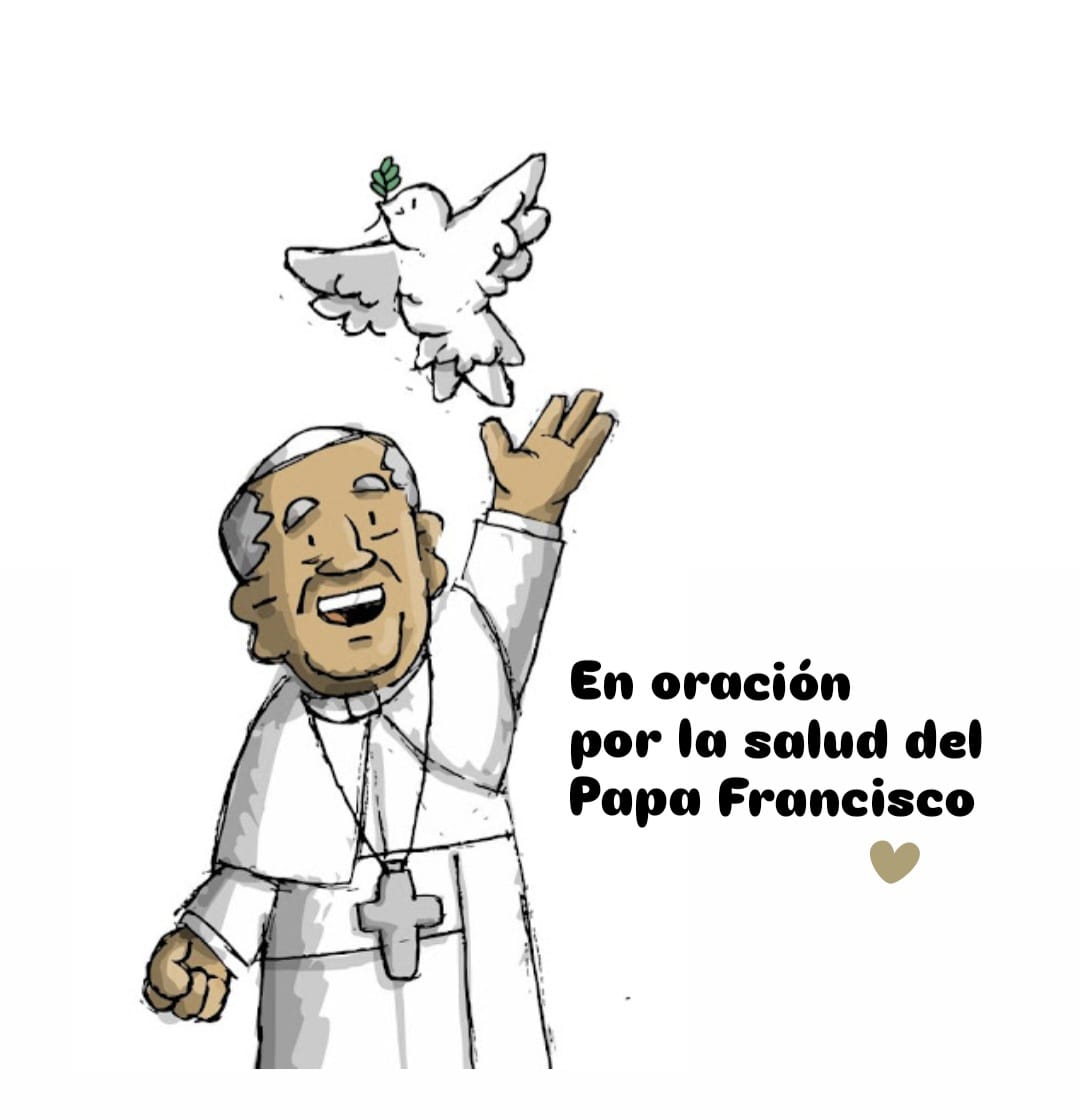 Primer latinoamericano y argentino elegido como sucesor de Pedro y Pastor de nuestra Iglesia, siempre con su servicio amoroso e inspirando esperanzas en nosotros.
Por su salud, por su pronta recuperación y para fortalecer su espíritu ante tanta maldad.
Animémoslo en su misión🙏🏼
