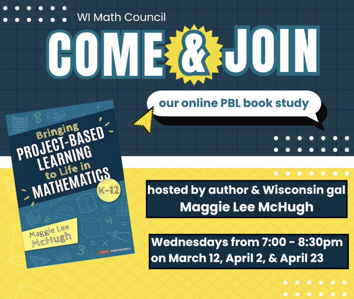 Professional Development Opportunity! For more information or to sign-up, please go to wismath.org/site_event_det…