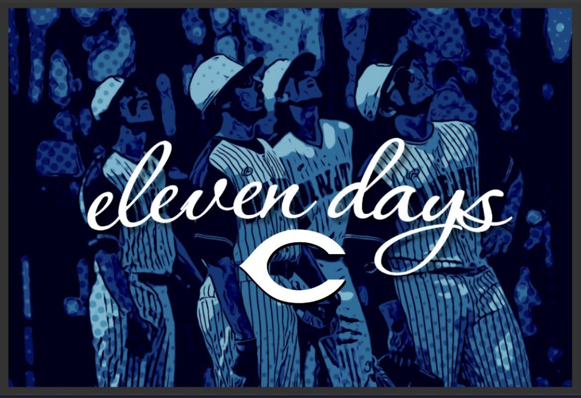 1️⃣1️⃣ days.  #Compete